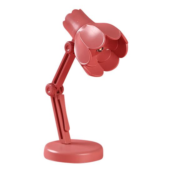 Schreibtischleuchte, tragbar, Schutz, sicher, Augenform, Blumenöffnung, magnetische LED-Leselampe für Wohnheim