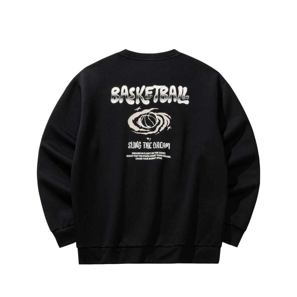 Anta Autumn Basketball Casual Pullover Hoodie Unisex Hoodies 972611702-3