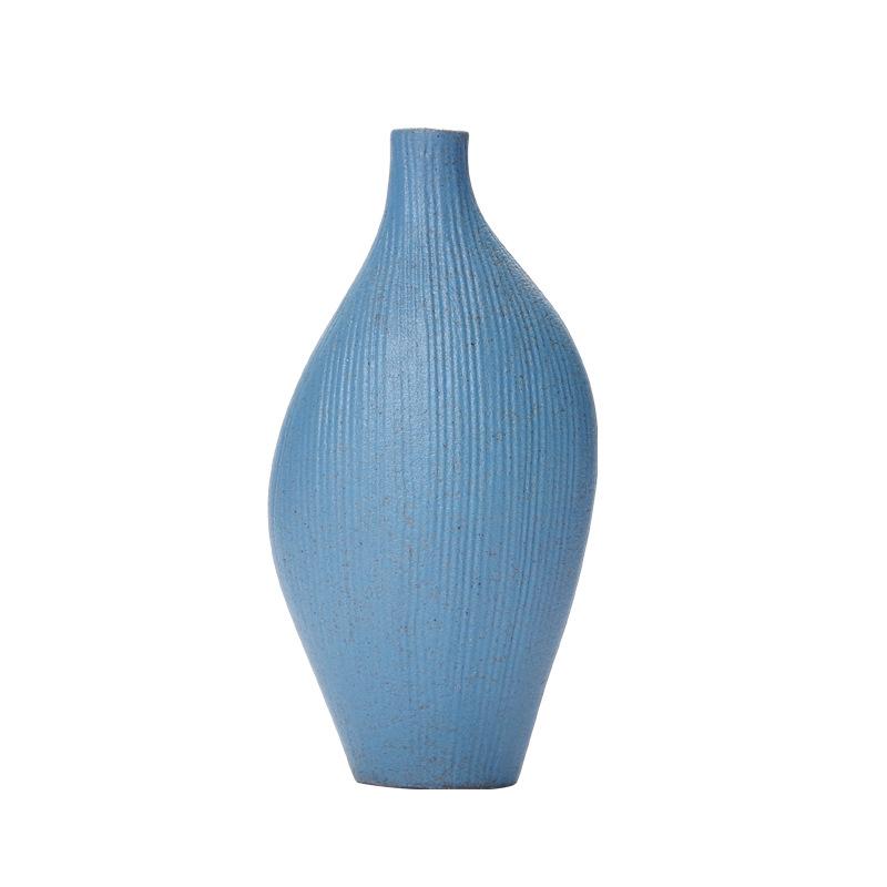 Stoneware Vase Japanese Retro Mini Floret Creative Porcelain Bottle Tea Ceremony Crafts Hydroponic Flower Pot