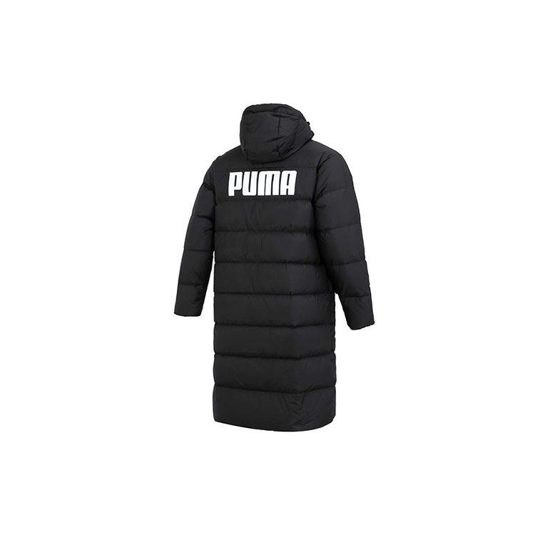 Puma TRN EDGE Down Jackets Men's Black Hooded Moderate Quilted Down Jacket 849985-01