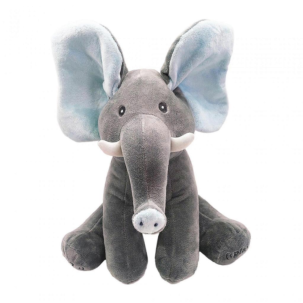 Plush Baby Musical Toy, Boo Plush Singing Elephant, Elephant Stuffed Animal Toy