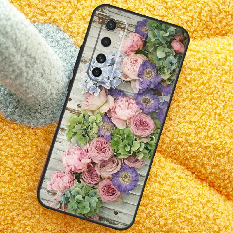 

Lavender Peonies Flower Case For Xiaomi 13T 14T 15T 14 15 Ultra 17 Pro Max Cover For POCO F8 F7 X7 Pro F5 F6 X5 X6 Xiaomi 14 Pro