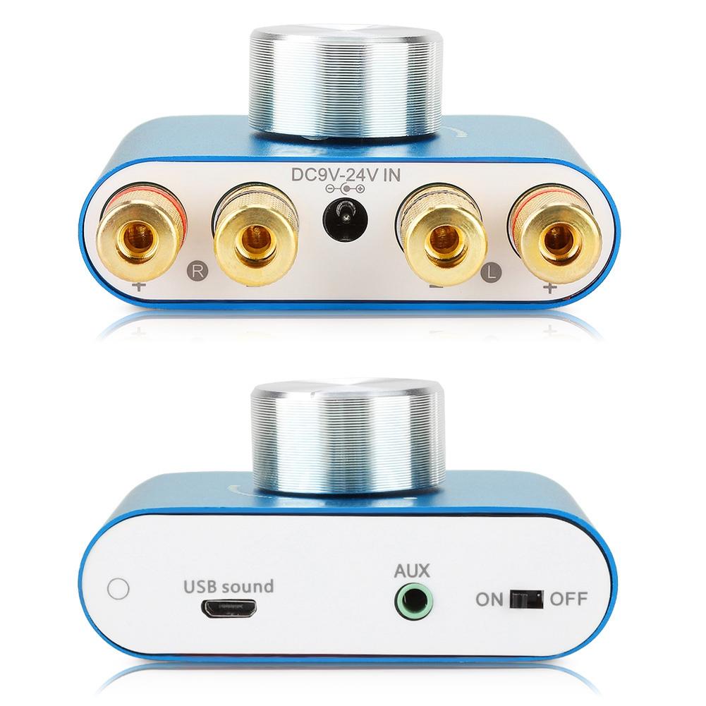 

100 Вт F900 Mini Bluetooth Power Цифровой HiFi Усилитель Стерео Плеер US Plug