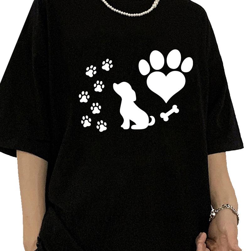 Japanese Black Anime Cat T Shirt T-Shirt Clothes Shirts for Women Tops Graphic T Shirts Camisetas