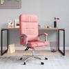VidaXL Reclining Massage Office Chair, Swivel Chair with Adjustable Backrest and Footrest, Office Chair, 349711