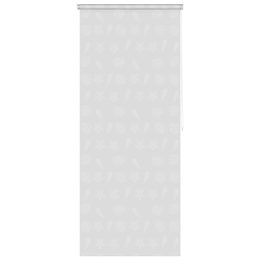 Vidaxl Roleta Prysznicowa 80 X 240 Cm, Wzór W Rozgwiazdy
