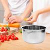 Rice Cooker Inner Pot 304 Stainless Steel Thickened Bottom Compatible Electric Cooker Parts Non Stick Accessories