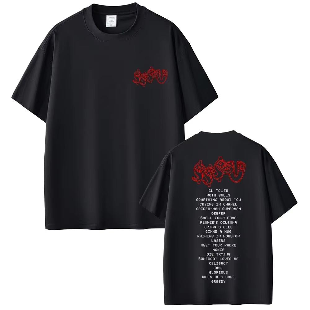 Rapper PARTYNEXTDOOR  Drake Graphic T Shirt SSS4U Some Sexy Songs 4 U Tshirts Mens Hip Hop Fashion Tshirt 2026 Springsummer