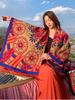 Fashion Imitation Cashmere Women Scarf Winter Floral Poncho Warm Female Boho Wrap Blanket Capa Para Mujer Pashmina Shawl Chales