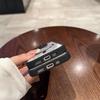 Silver Butterfly Acrylic Hard Shell For iPhone16 16pro 15ProMax 11 12 13pro 14Plus Multi Functional Lens Phone Holder Phone Case