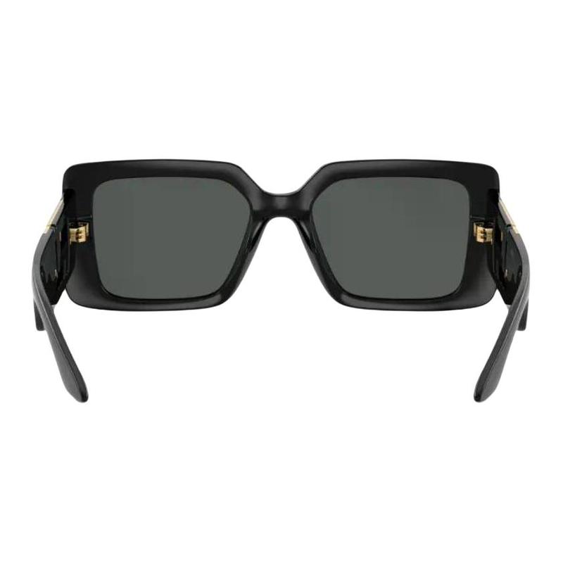 Versace Brand Logo Square Sunglasses Women's Black 57630318 VE4505UGB187-Black 55 - glasses case