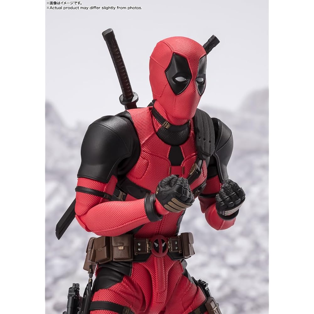 TAMASHII NATIONS S.H. Figuarts Deadpool & Wolverine Action Figure 155mm PVC ABS Painted Movable Collectible