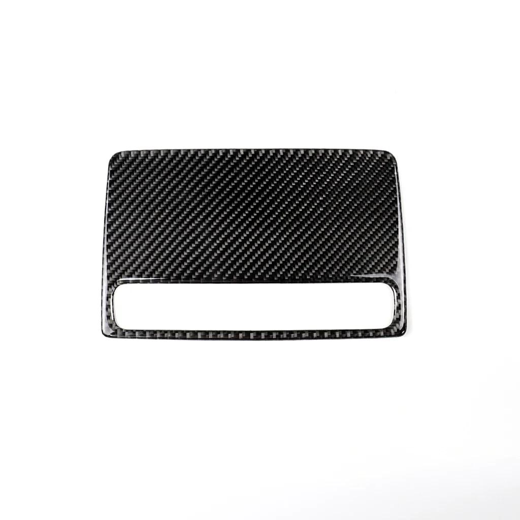 Carbon Fiber CD Air Conditioning Control Panel car Stickers cover For Mercedes W169 W245 W117 W156 A Class B Class CLA GLA