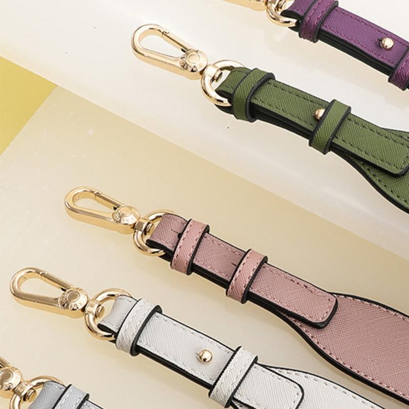 31 Zoll Handtaschen-Schultergurt Ersatz PU-Ledergurt für DIY Damen-Geldbörse Umhängetasche Verstellbarer Gurt mit Schnalle