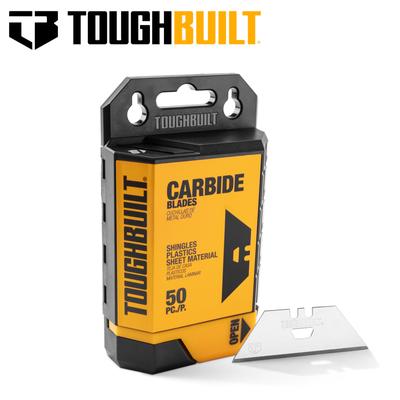 TOUGHBUILT TB-H4S50-14-50 Lâminas Trapezoidais Utilitárias 3/4 pol. Corte Afiado Rápido Acessórios de Ferramentas 5 peças
