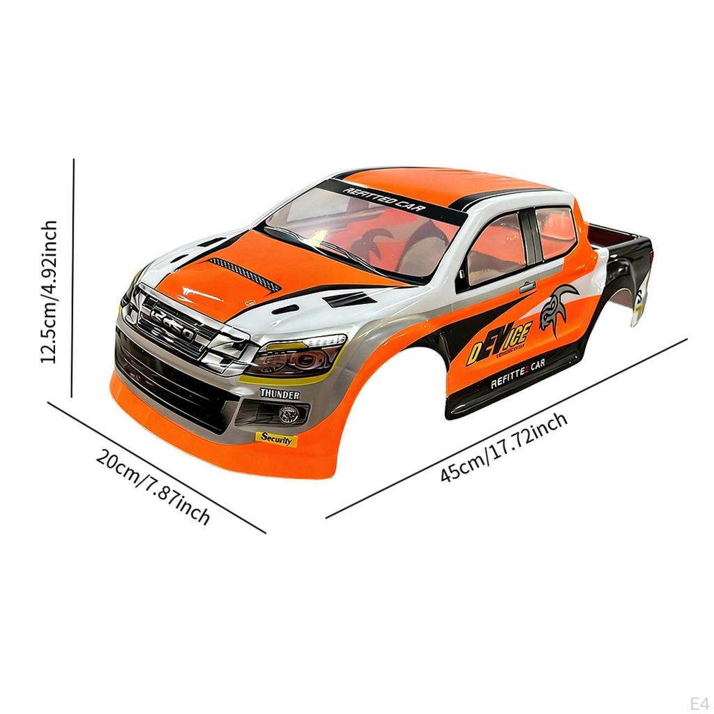 RC Car Body Outer Cover 1/10 High Performance Accessories Replacement Professional Attachment