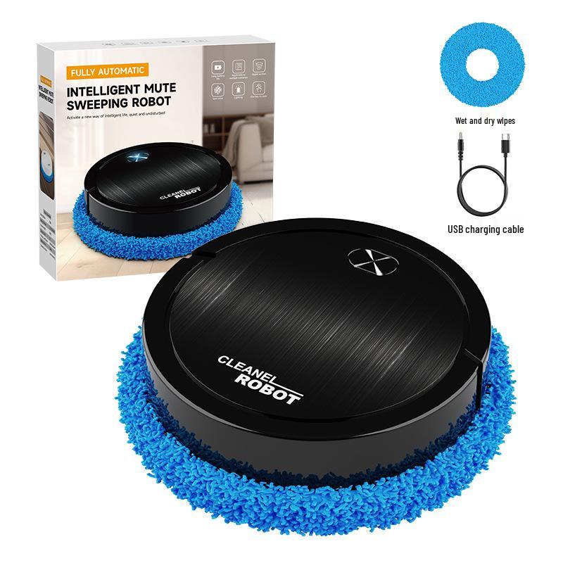 Smart Dual-Use Mopping Robot: Silent, Automatic, Dry & Wet Cleaning, Ideal Gift