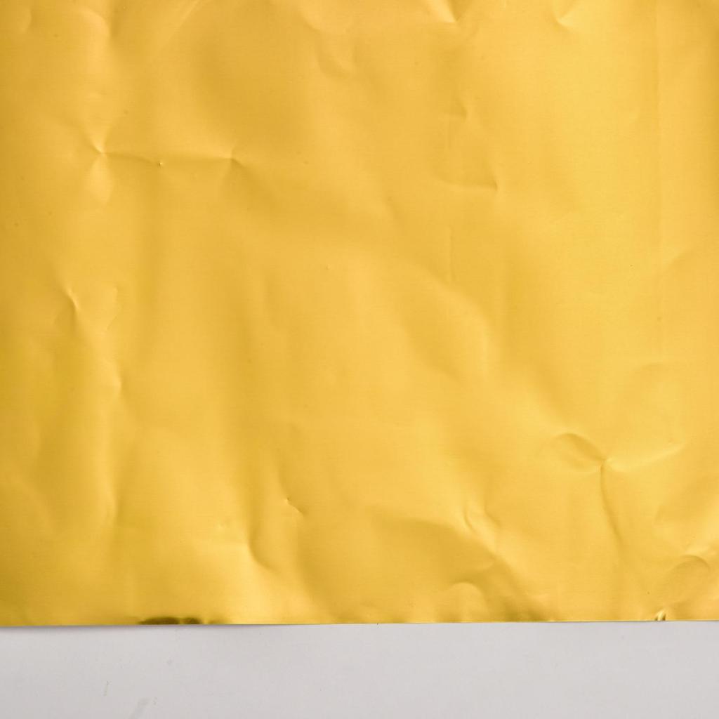 Gold Foil Paper 5-Piece Heavy Duty 12x12inch Foil Embossing Tin Sheets For Crafting For Painting Engraving Mounting Tooling