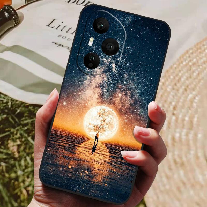 For Honor 400 Pro Case Soft Silicone Cover Black Bumper TPU For Honor 400 Pro 5G Case Honor400 Global Funda Phone Cases Cover