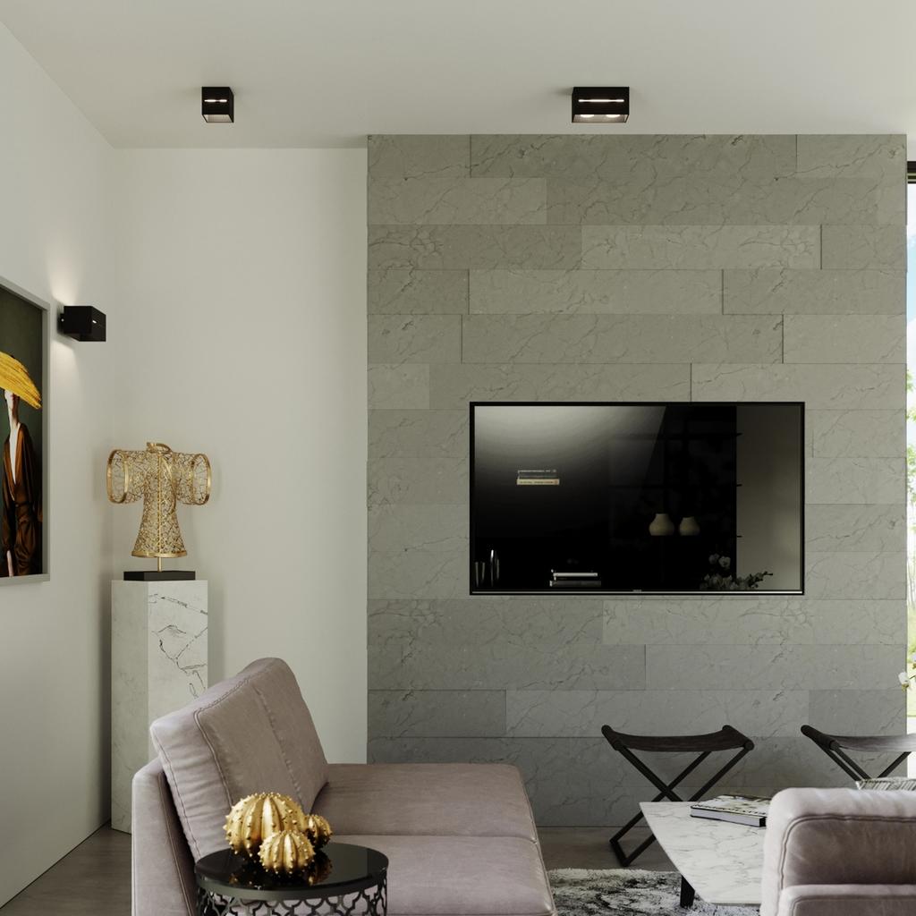 Kinkiet Basalt 2 G9 Czarny Alu Lumilo 05.123.30