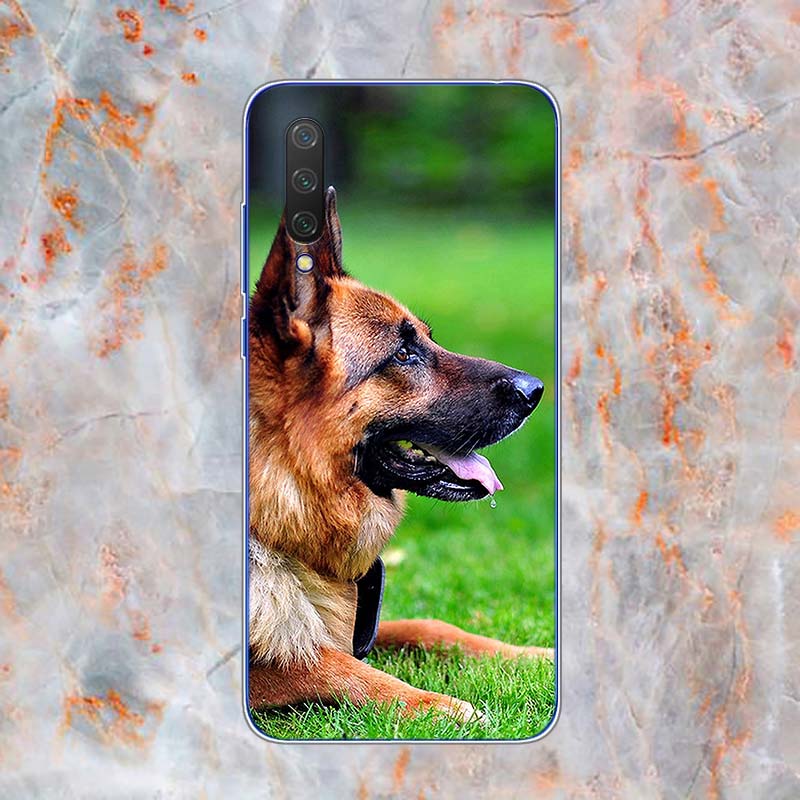 

Мягкий силиконовый чехол из ТПУ с немецкими овчарками для Xiaomi Mi Note 11 10T 10 9 9T SE 8 Lite Pro Ultra 5G, чехол для телефона Xiaomi 8