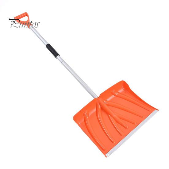 

Лопата для снега Съемный инструмент для уборки снега с двухсекционной ручкой Большая вместимость Простая сборка лопаты для снега для подъездной дороги Сад Кемпинг оранжевый