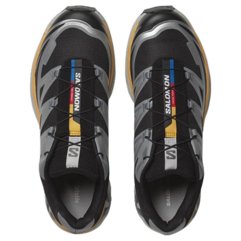 SALOMON XT 6 Anti Slip Wear Resistant Low Top Casual Running Shoes Unisex Black Sneakers 477394