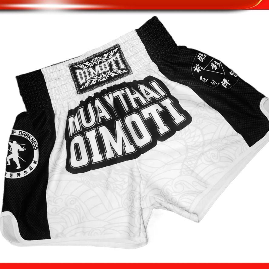Muay Thai Kickboxing Box MMA UFC Pantaloni Scurți Casual Gimnastică Sport Unisex Bărbați Femei Antrenament Uscare Rapidă Imprimeu Elastic Talie Înaltă Antrenament
