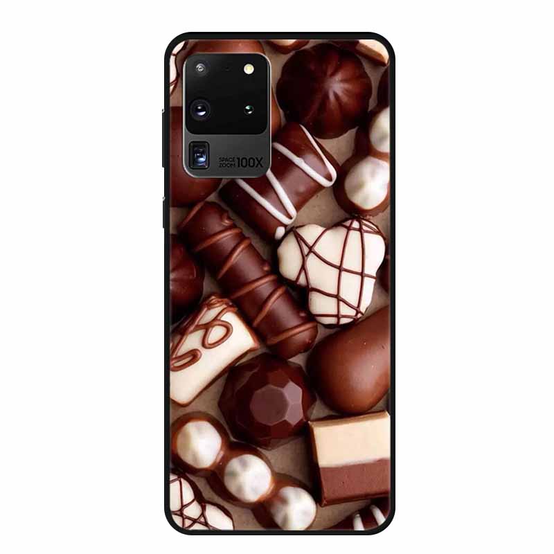 For Samsung S20 Ultra 5G Phone Cases Animals TPU Soft Silicone Back Cover for Samsung Galaxy S20 Ultra LTE 5G Funda Bumper Coque