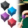 1Pc Square Cue Chalk Holder Portable Magnetic Pool Cue Chalk Holder with 3 Sections Aluminum Alloy Case Snooker for Carrying