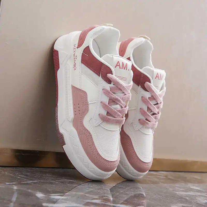 In The Forest Road Luxury Women's Basketball Skateboarding Shoes White Sneakers Womans Sneakers Sport From China Particular