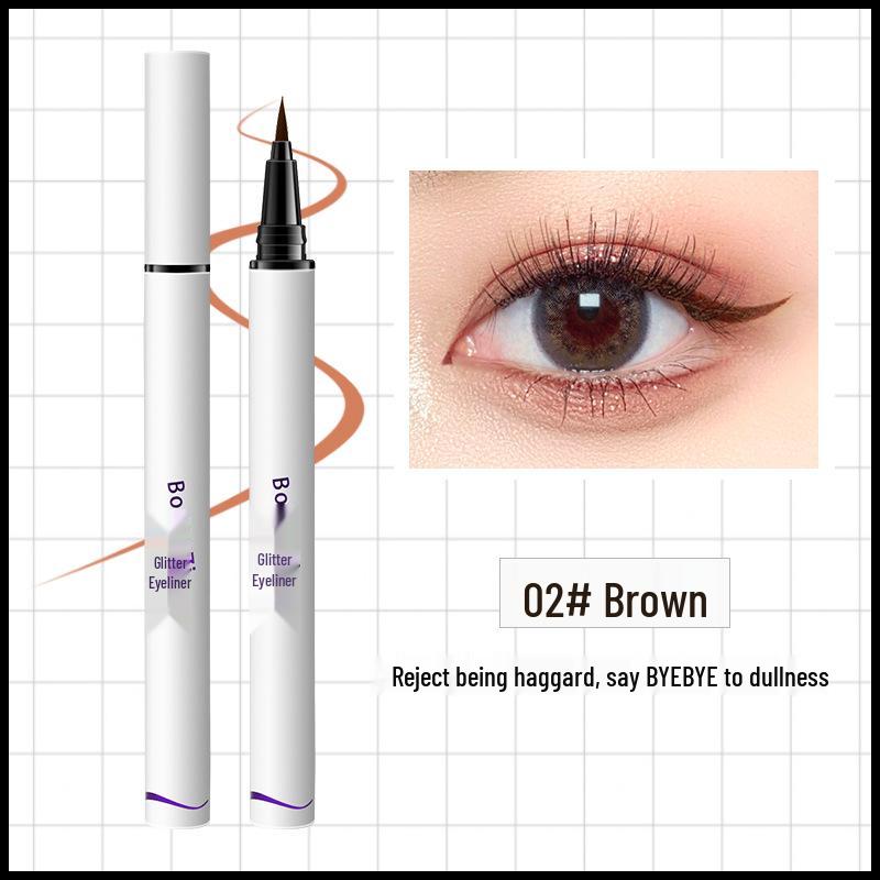 

Colorful Long-Lasting Waterproof Quick-Drying Smudge-Proof Eyeliner 0.6ML коричневий