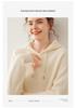 Stylish Women's Hooded Cashmere Sweater, Loose Fit, Double-Strand Ingot Stitch; Ideal for Layering in Autumn and Winter