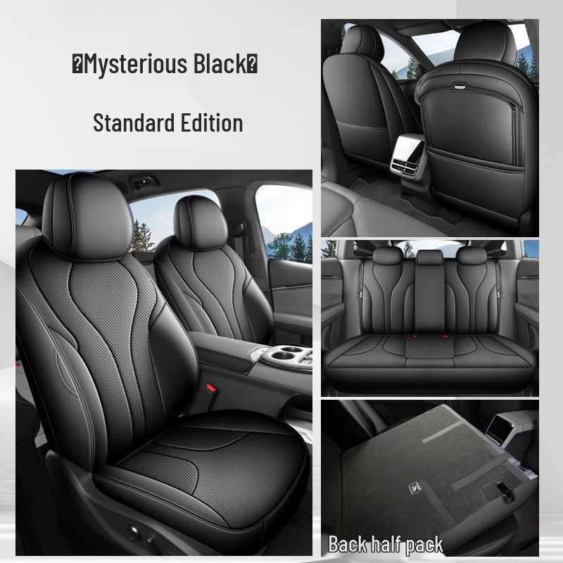 Xiaopeng G7 Four Seasons Leather Seat Cushion | Full Coverage, Universal Fit for Five-Seater.