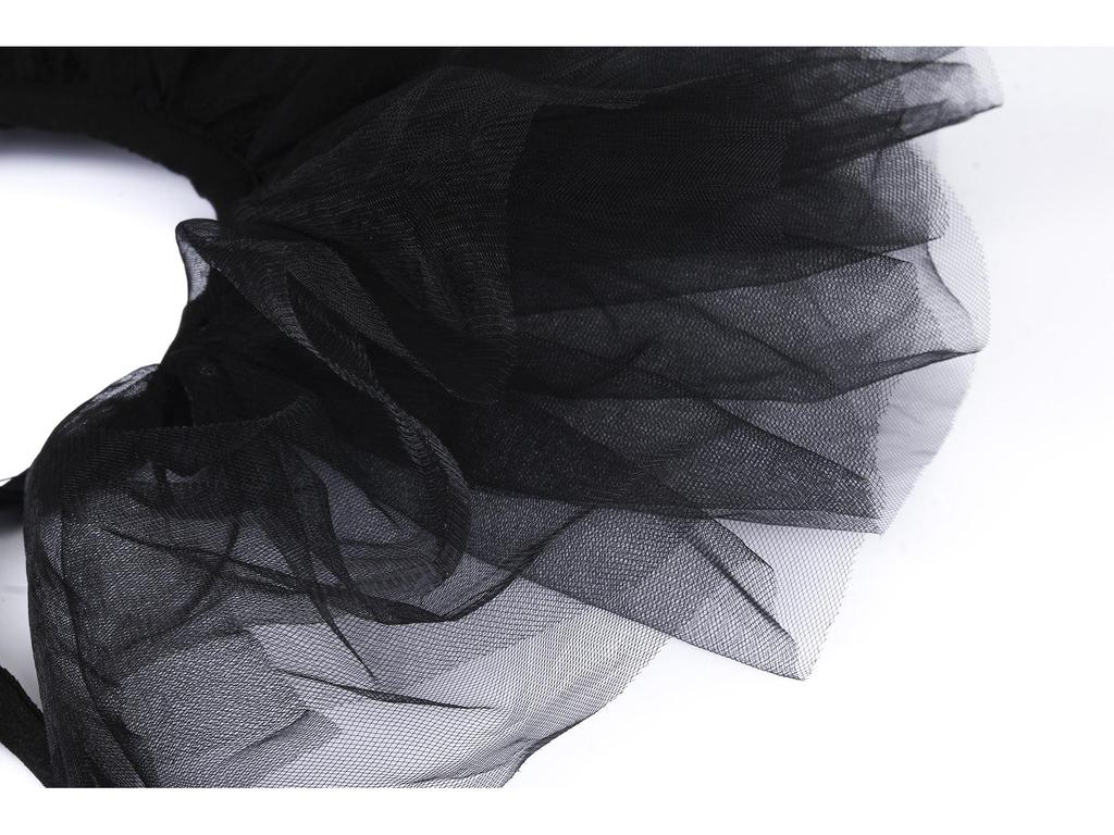 Victorian Jester Tulle Collar for Halloween or Easter Photography