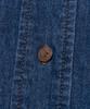 LEE Women'S Crop Denim Short Sleeve Shirt Indigo Medium
