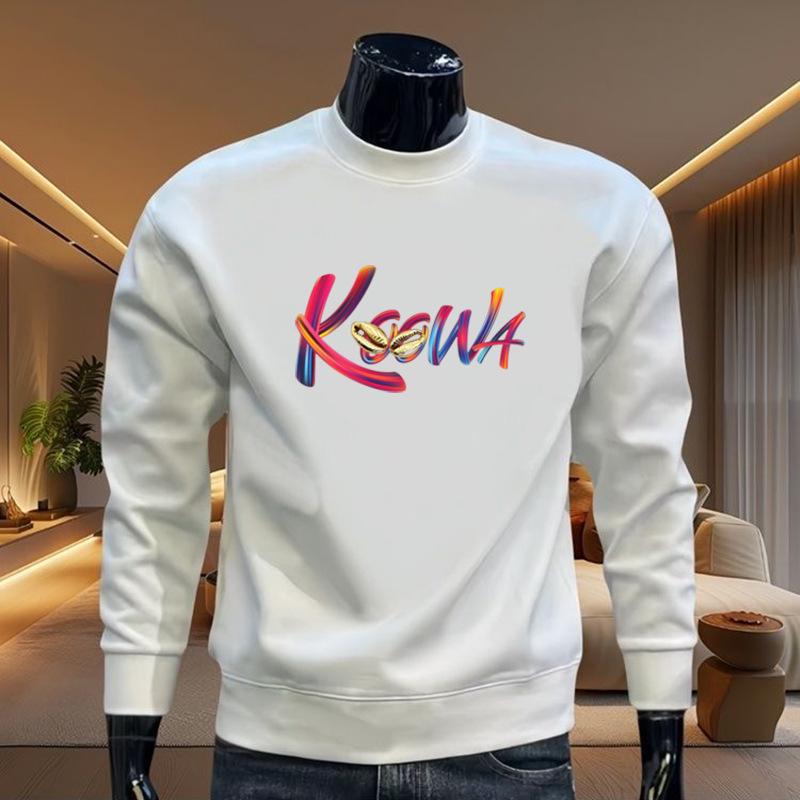 Cross-Border American Style Men's Autumn/Winter Hoodie - Round Neck, Long Sleeve, Trendy Brand Jacket for Couples