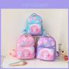 Adorable Cartoon Printed Kindergarten Backpack For Girls With Breathable Canvas Design