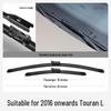 Frameless Front Wiper Blade for 2016-2021 Volkswagen Touran L