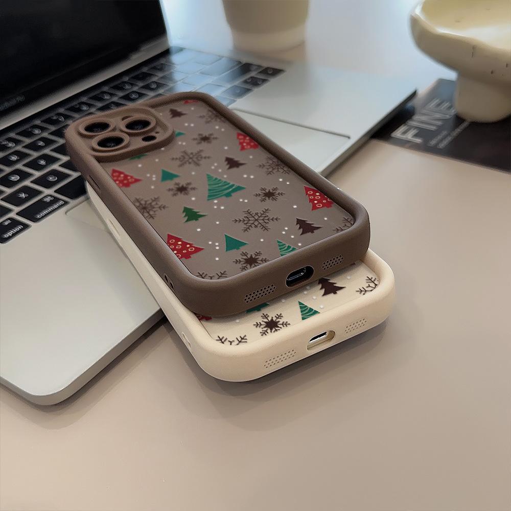 Christmas Phone Case for iPhone 11 13 12 14 15 16 Pro Max XR XS Samsung A15 A55 A05 Redmi 12 13C OPPO A16 A18 Reno 11 Vivo Y17S Y12 Infinix Note 40