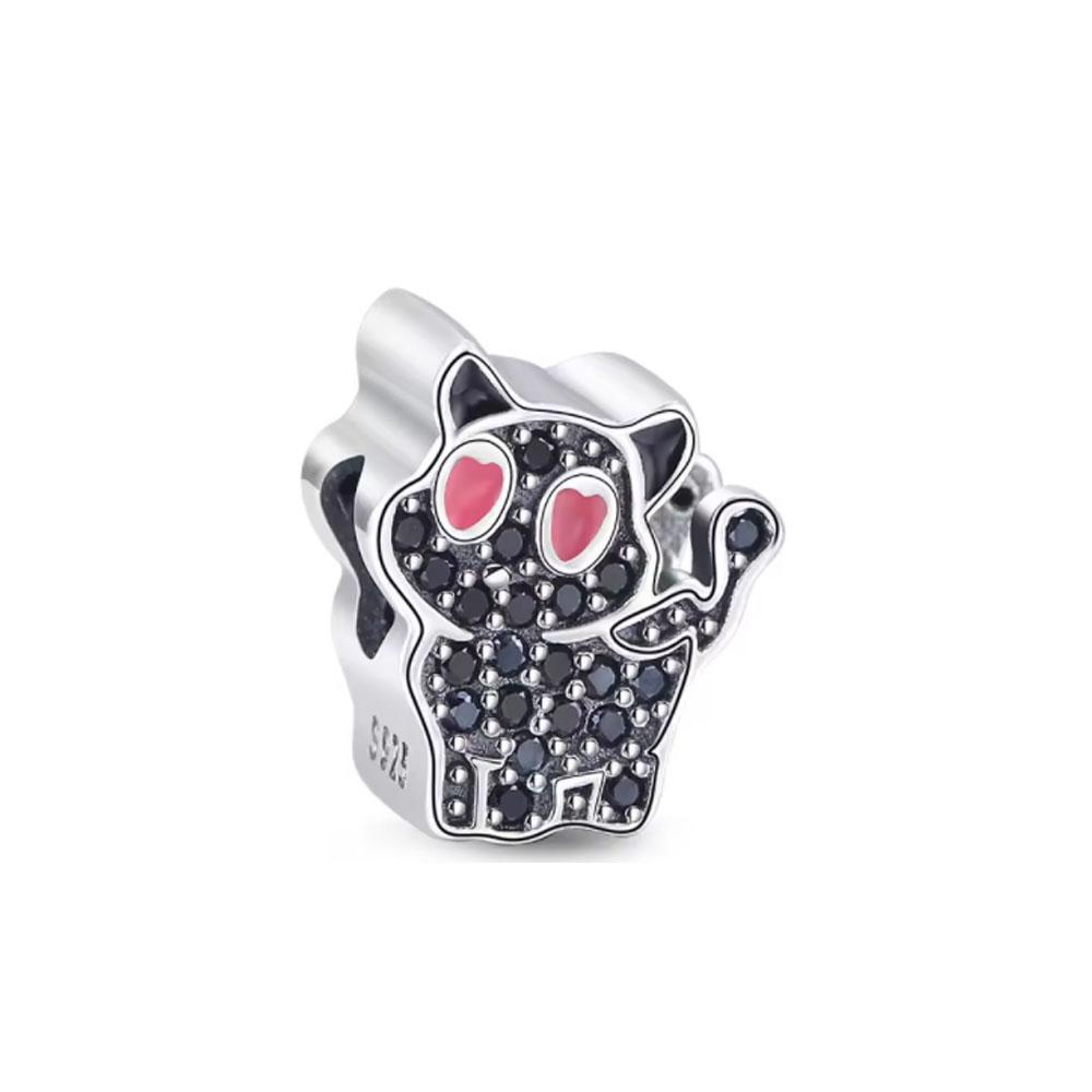 Europe New Copper Cross Charm Cute Frog Squirrel Dangle Pendant Bead Fit Original Bracelet Jewelry For Gift