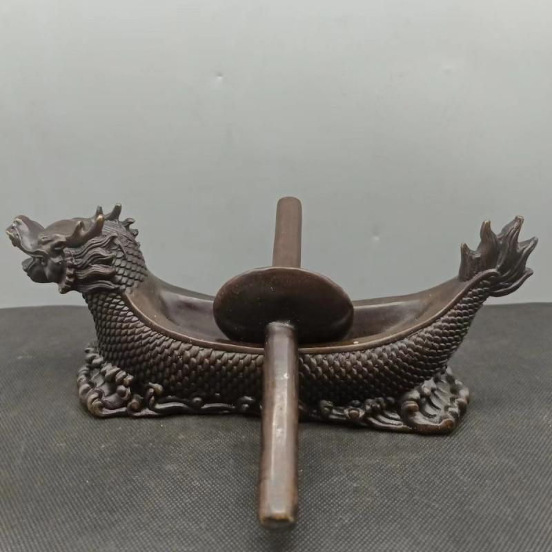 

Antique Copper Brass Faucet Twister Grinder Traditional Chinese Medicine Shop Decoration Craf as Shown in the Figu