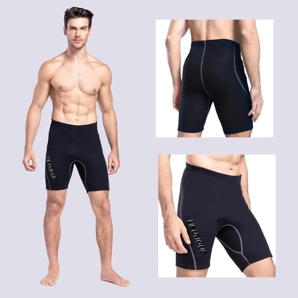 2MM Neoprene Wetsuits Shorts for Men - Summer/Winter Swimming, Rowing, Sailing, Surfing - Keep Warm & Super Elastic Pants