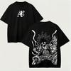 Men's and Women's Universal Anime Costume Performance Style Cotton Short-sleeved T-shirt for Casual Fitness Clothing