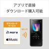 [Refurbished] Sony Walkman 64GB ZX Series: High-Resolution Audio Compatible / MP3 Player / Bluetooth / Android / microSD Compatible / Touch Panel / Up
