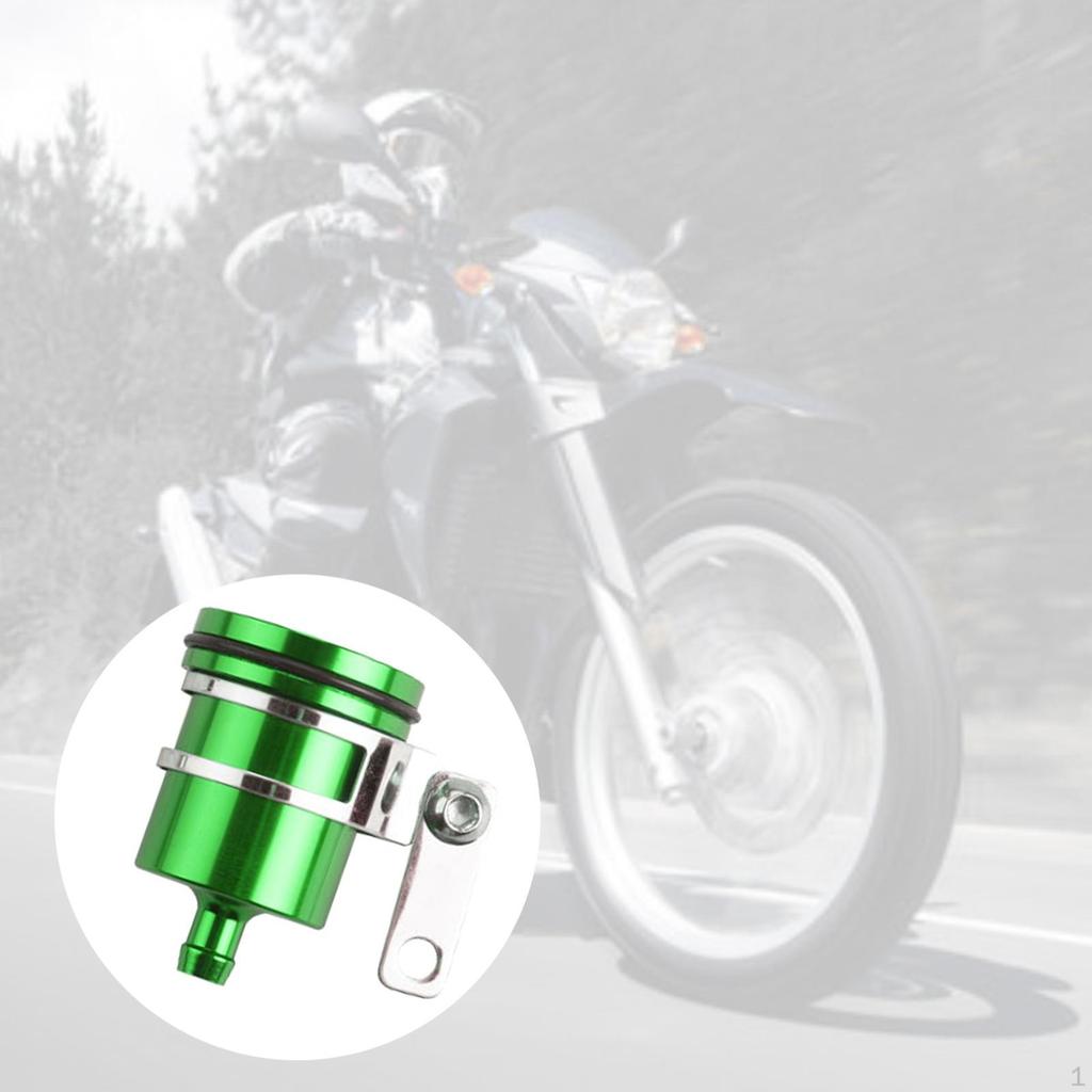 Aluminum, Motorcycle Brake Fluid Reservoir, Clutch Master Cylinder Reservoir Oil Tank Cup