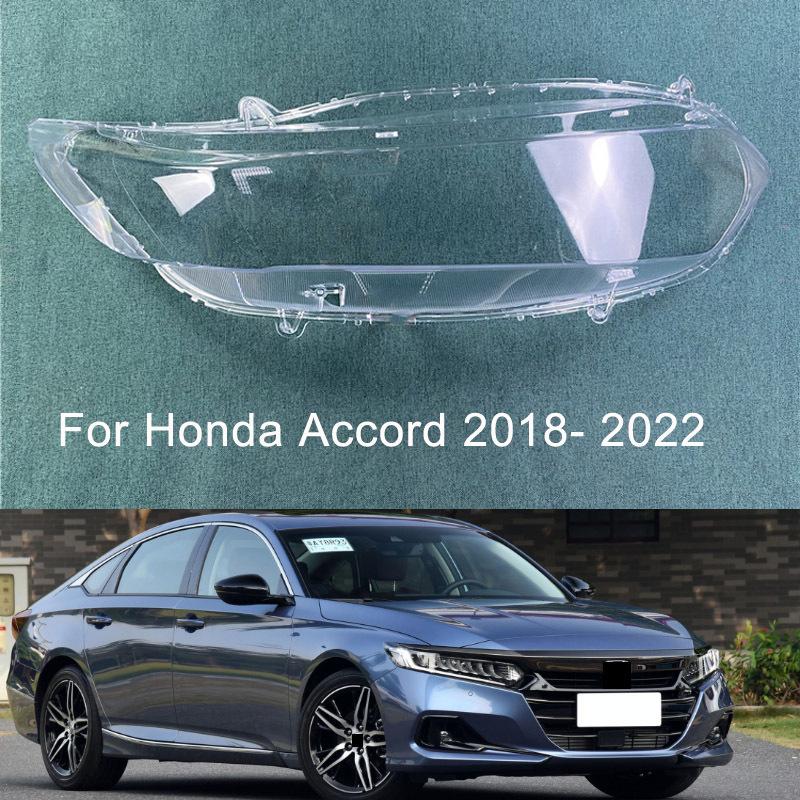 Крышка фары автомобиля для Honda Accord 2018-2022 Пластиковая линза фары Прозрачный абажур Корпус Стекло Left