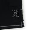New MLB Basic New York Yankees Casual Shorts Unisex Black 3ASPB0653-50BKS