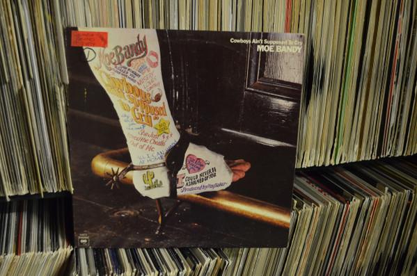 

LP Record MOE BANDY - Cowboys Ain t Supposed To Cry AL34874 Columbia 1977 US Folk Used