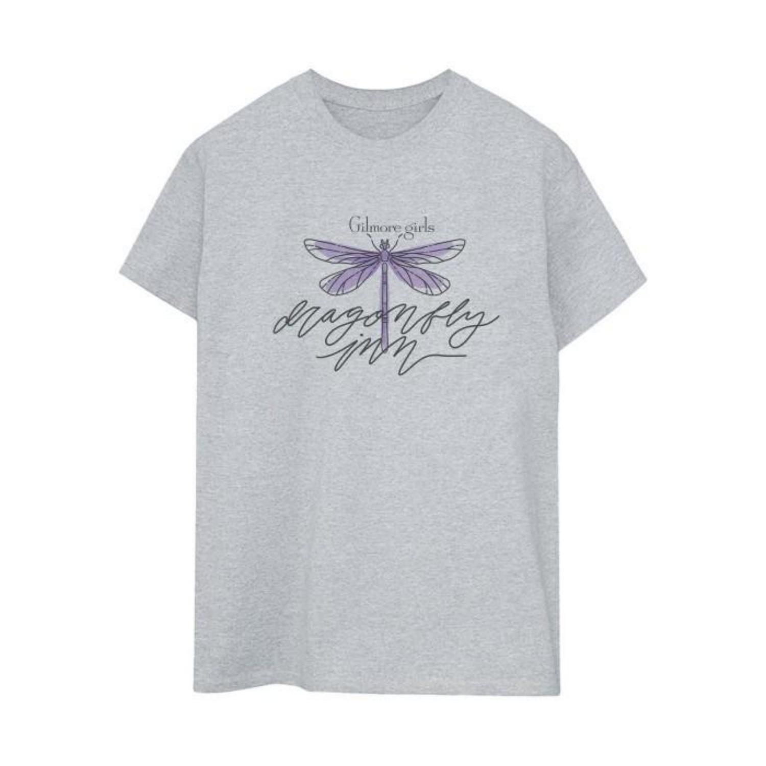 Gilmore Girls Womens_Ladies Dragonfly Inn Boyfriend T-Shirt XXXXL